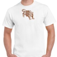 T-shirt Gildan Hammer adulte, manches courtes, 100% coton épais et doux, 203 g/m², tailles S au 5XL. Vignette