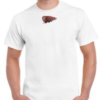 T-shirt Gildan Hammer adulte, manches courtes, 100% coton épais et doux, 203 g/m², tailles S au 5XL. Vignette