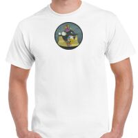 T-shirt Gildan Hammer adulte, manches courtes, 100% coton épais et doux, 203 g/m², tailles S au 5XL. Vignette