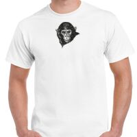 T-shirt Gildan Hammer adulte, manches courtes, 100% coton épais et doux, 203 g/m², tailles S au 5XL. Vignette