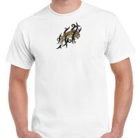 T-shirt Gildan Hammer adulte, manches courtes, 100% coton épais et doux, 203 g/m², tailles S au 5XL. Vignette