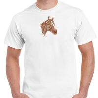 T-shirt Gildan Hammer adulte, manches courtes, 100% coton épais et doux, 203 g/m², tailles S au 5XL. Vignette