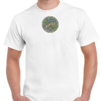 T-shirt Gildan Hammer adulte, manches courtes, 100% coton épais et doux, 203 g/m², tailles S au 5XL. Vignette