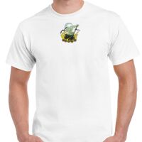 T-shirt Gildan Hammer adulte, manches courtes, 100% coton épais et doux, 203 g/m², tailles S au 5XL. Vignette