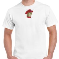 T-shirt Gildan Hammer adulte, manches courtes, 100% coton épais et doux, 203 g/m², tailles S au 5XL. Vignette