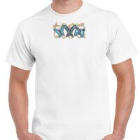 T-shirt Gildan Hammer adulte, manches courtes, 100% coton épais et doux, 203 g/m², tailles S au 5XL. Vignette