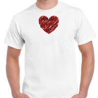 T-shirt Gildan Hammer adulte, manches courtes, 100% coton épais et doux, 203 g/m², tailles S au 5XL. Vignette