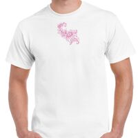 T-shirt Gildan Hammer adulte, manches courtes, 100% coton épais et doux, 203 g/m², tailles S au 5XL. Vignette