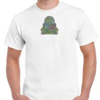 T-shirt Gildan Hammer adulte, manches courtes, 100% coton épais et doux, 203 g/m², tailles S au 5XL. Vignette