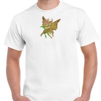 T-shirt Gildan Hammer adulte, manches courtes, 100% coton épais et doux, 203 g/m², tailles S au 5XL. Vignette