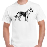 T-shirt Gildan Hammer adulte, manches courtes, 100% coton épais et doux, 203 g/m², tailles S au 5XL. Vignette