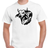 T-shirt Gildan Hammer adulte, manches courtes, 100% coton épais et doux, 203 g/m², tailles S au 5XL. Vignette