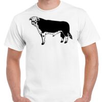 T-shirt Gildan Hammer adulte, manches courtes, 100% coton épais et doux, 203 g/m², tailles S au 5XL. Vignette