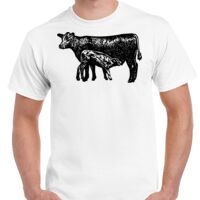 T-shirt Gildan Hammer adulte, manches courtes, 100% coton épais et doux, 203 g/m², tailles S au 5XL. Vignette