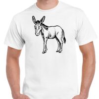 T-shirt Gildan Hammer adulte, manches courtes, 100% coton épais et doux, 203 g/m², tailles S au 5XL. Vignette