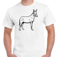 T-shirt Gildan Hammer adulte, manches courtes, 100% coton épais et doux, 203 g/m², tailles S au 5XL. Vignette