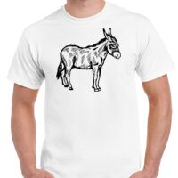 T-shirt Gildan Hammer adulte, manches courtes, 100% coton épais et doux, 203 g/m², tailles S au 5XL. Vignette