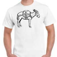 T-shirt Gildan Hammer adulte, manches courtes, 100% coton épais et doux, 203 g/m², tailles S au 5XL. Vignette