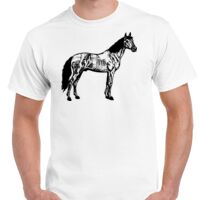 T-shirt Gildan Hammer adulte, manches courtes, 100% coton épais et doux, 203 g/m², tailles S au 5XL. Vignette