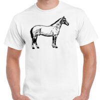 T-shirt Gildan Hammer adulte, manches courtes, 100% coton épais et doux, 203 g/m², tailles S au 5XL. Vignette