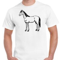 T-shirt Gildan Hammer adulte, manches courtes, 100% coton épais et doux, 203 g/m², tailles S au 5XL. Vignette