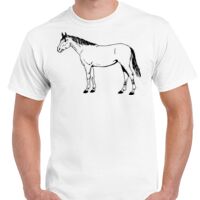 T-shirt Gildan Hammer adulte, manches courtes, 100% coton épais et doux, 203 g/m², tailles S au 5XL. Vignette