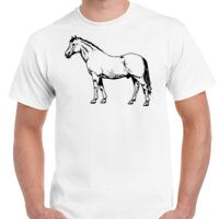 T-shirt Gildan Hammer adulte, manches courtes, 100% coton épais et doux, 203 g/m², tailles S au 5XL. Vignette