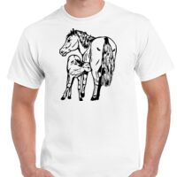 T-shirt Gildan Hammer adulte, manches courtes, 100% coton épais et doux, 203 g/m², tailles S au 5XL. Vignette