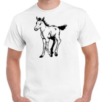 T-shirt Gildan Hammer adulte, manches courtes, 100% coton épais et doux, 203 g/m², tailles S au 5XL. Vignette