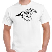 T-shirt Gildan Hammer adulte, manches courtes, 100% coton épais et doux, 203 g/m², tailles S au 5XL. Vignette