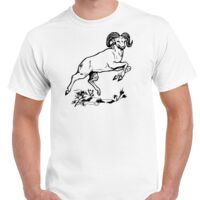 T-shirt Gildan Hammer adulte, manches courtes, 100% coton épais et doux, 203 g/m², tailles S au 5XL. Vignette