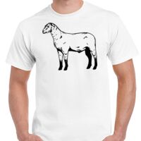 T-shirt Gildan Hammer adulte, manches courtes, 100% coton épais et doux, 203 g/m², tailles S au 5XL. Vignette