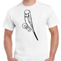 T-shirt Gildan Hammer adulte, manches courtes, 100% coton épais et doux, 203 g/m², tailles S au 5XL. Vignette