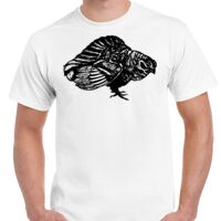 T-shirt Gildan Hammer adulte, manches courtes, 100% coton épais et doux, 203 g/m², tailles S au 5XL. Vignette