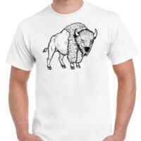 T-shirt Gildan Hammer adulte, manches courtes, 100% coton épais et doux, 203 g/m², tailles S au 5XL. Vignette