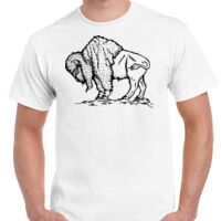 T-shirt Gildan Hammer adulte, manches courtes, 100% coton épais et doux, 203 g/m², tailles S au 5XL. Vignette