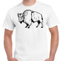 T-shirt Gildan Hammer adulte, manches courtes, 100% coton épais et doux, 203 g/m², tailles S au 5XL. Vignette