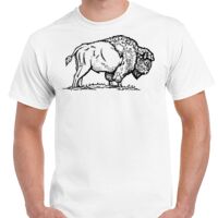 T-shirt Gildan Hammer adulte, manches courtes, 100% coton épais et doux, 203 g/m², tailles S au 5XL. Vignette