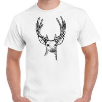 T-shirt Gildan Hammer adulte, manches courtes, 100% coton épais et doux, 203 g/m², tailles S au 5XL. Vignette