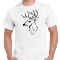 T-shirt Gildan Hammer adulte, manches courtes, 100% coton épais et doux, 203 g/m², tailles S au 5XL. Vignette