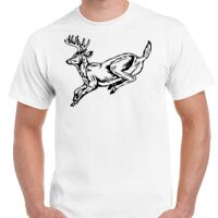 T-shirt Gildan Hammer adulte, manches courtes, 100% coton épais et doux, 203 g/m², tailles S au 5XL. Vignette