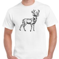 T-shirt Gildan Hammer adulte, manches courtes, 100% coton épais et doux, 203 g/m², tailles S au 5XL. Vignette