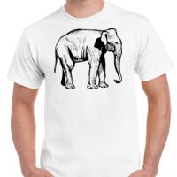 T-shirt Gildan Hammer adulte, manches courtes, 100% coton épais et doux, 203 g/m², tailles S au 5XL. Vignette