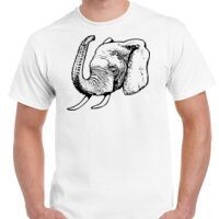 T-shirt Gildan Hammer adulte, manches courtes, 100% coton épais et doux, 203 g/m², tailles S au 5XL. Vignette