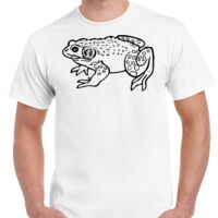 T-shirt Gildan Hammer adulte, manches courtes, 100% coton épais et doux, 203 g/m², tailles S au 5XL. Vignette