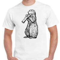 T-shirt Gildan Hammer adulte, manches courtes, 100% coton épais et doux, 203 g/m², tailles S au 5XL. Vignette