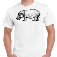 T-shirt Gildan Hammer adulte, manches courtes, 100% coton épais et doux, 203 g/m², tailles S au 5XL. Vignette