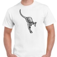 T-shirt Gildan Hammer adulte, manches courtes, 100% coton épais et doux, 203 g/m², tailles S au 5XL. Vignette