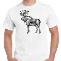 T-shirt Gildan Hammer adulte, manches courtes, 100% coton épais et doux, 203 g/m², tailles S au 5XL. Vignette