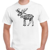 T-shirt Gildan Hammer adulte, manches courtes, 100% coton épais et doux, 203 g/m², tailles S au 5XL. Vignette